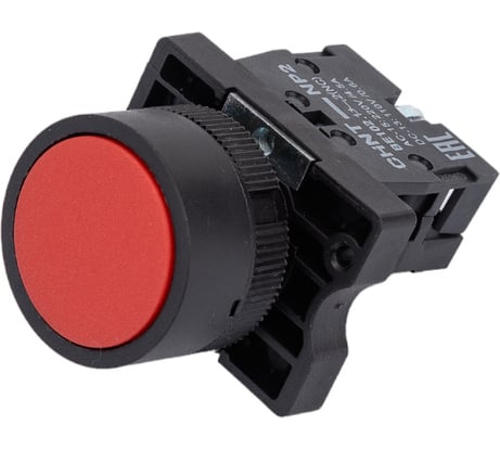Кнопка управления CHINT NP2-EA42 без подсветки красная 1НЗ IP40 574817