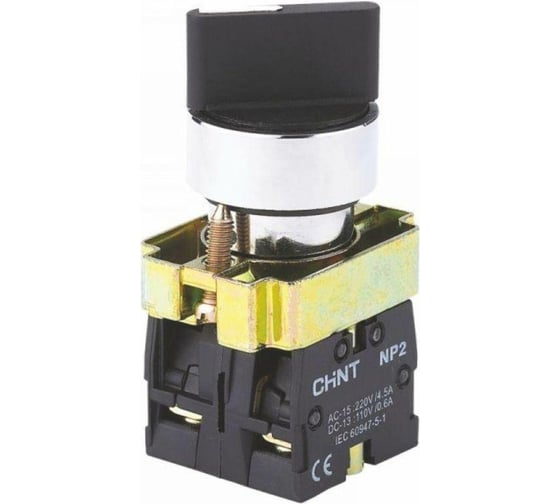 Переключатель CHINT NP2-BD33 3 полож. с фиксацией 2НО IP40 574849 1