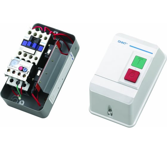 Электромагнитный пускатель в корпусе CHINT NQ3-5.5P 1.6-2.5А AC 220В IP55 (R) 496403
