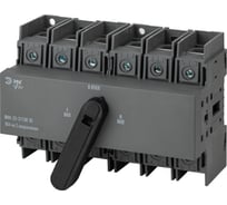 Выключатель-разъединитель ЭРА ВНК-32-31130 PRO mvr30-3-080E 3П 80А на 2 направления с фронтальной рукояткой управления Б0054013