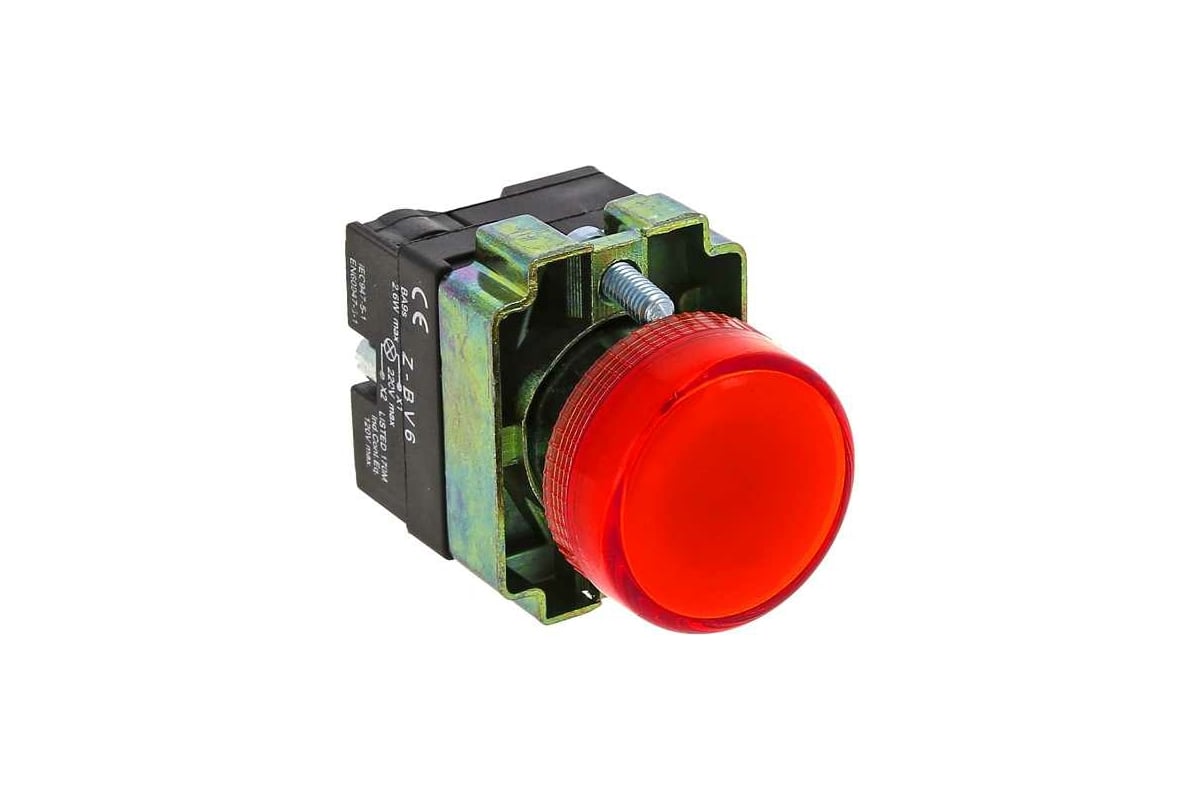 Сигнальная лампа EKF BV64 красная 24В, упаковка (10 шт) PROxima xb2 ...