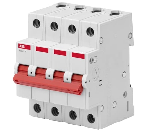 Выключатель нагрузки ABB 4P, 63A, BMD51463 2CDD644051R0063 1