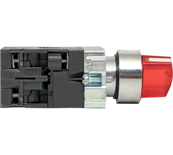 Переключатель EKF BD21 2P c красной подсветкой 24В NO PROxima xb2-bk21-r-24