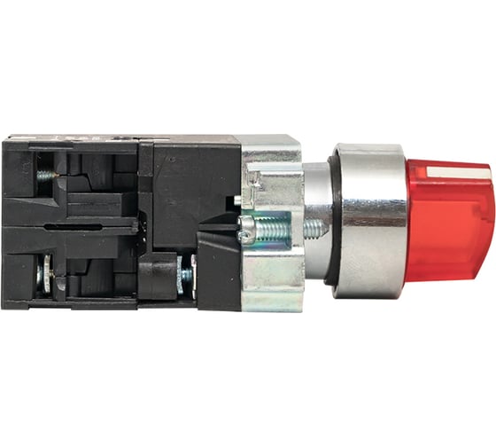 Переключатель EKF BD33 3P c красной подсветкой 24В NO PROxima xb2-bk33-r-24