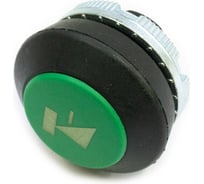 Кнопка GIOVENZANA зеленая, звонок PLN002