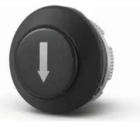 Кнопка GIOVENZANA черная, стрелка вниз PLN003