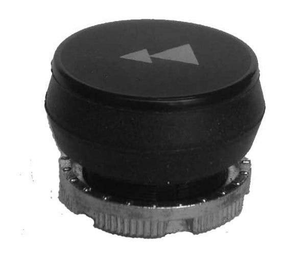 Кнопка GIOVENZANA черная, со стрелкой, две скорости, 10 штку/упаковка PL005025_10 1