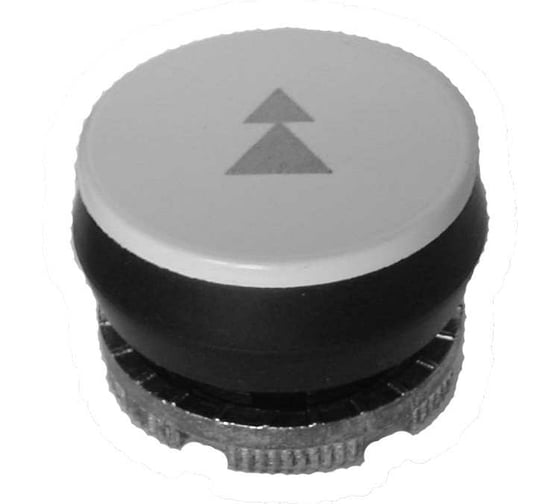 Кнопка GIOVENZANA белая, двойная, скорость, стрелка вверх, 10 штук/упаковка PLN006_10 1