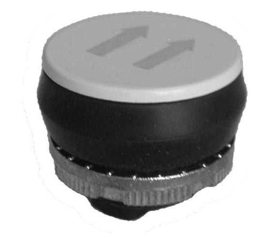 Кнопка GIOVENZANA белая, двойная, скорость, 2 стрелки вперед, 10 штук/упаковка PLN019_10 1