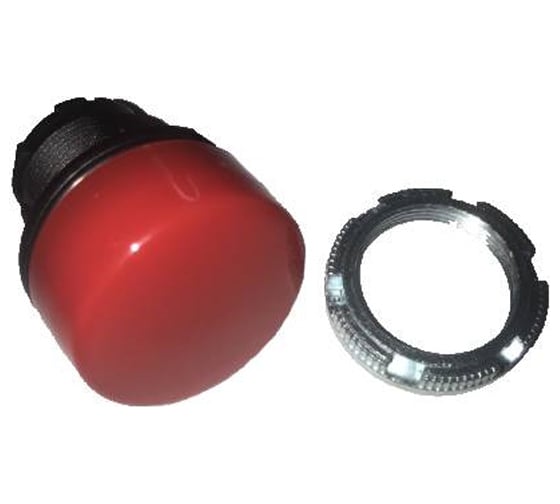 Стеклянный колпачок GIOVENZANA красный PL008001