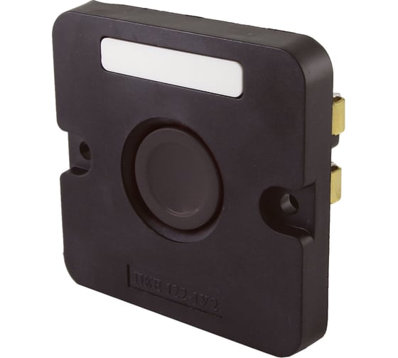 Кнопочный пост ПКЕ TDM 112-1 У3, черная кнопка, IP40 SQ0742-0010 1
