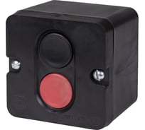 Кнопочный пост ПКЕ TDM ELECTRIC 712 У3, красная и черная кнопки, IP40 SQ0742-0025