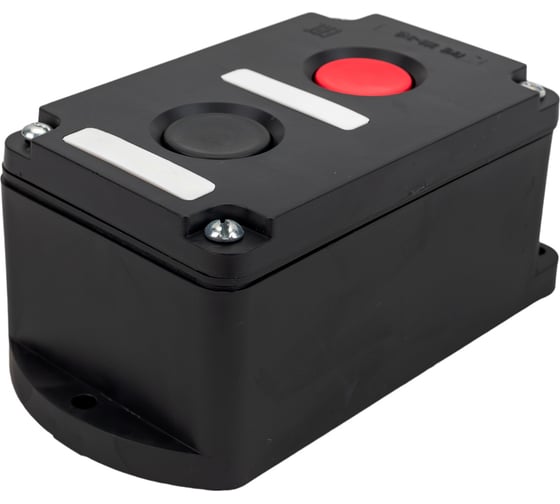Кнопочный пост ПКЕ TDM ELECTRIC 222-2 У2, красная и черная кнопки, IP54 SQ0742-0011