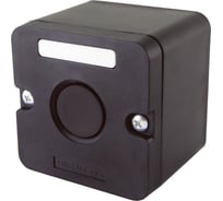Кнопочный пост ПКЕ TDM 222-1 У2, черная кнопка, IP54 SQ0742-0020