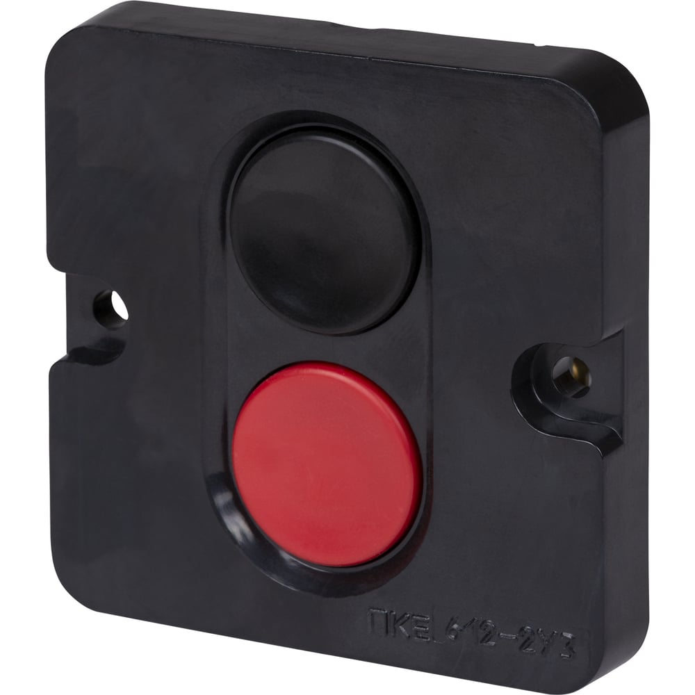 Кнопочный пост ПКЕ TDM 612 У3, красная и черная кнопки, IP40 SQ0742 ...