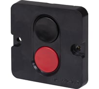 Кнопочный пост ПКЕ TDM ELECTRIC 612 У3, красная и черная кнопки, IP40 SQ0742-0023