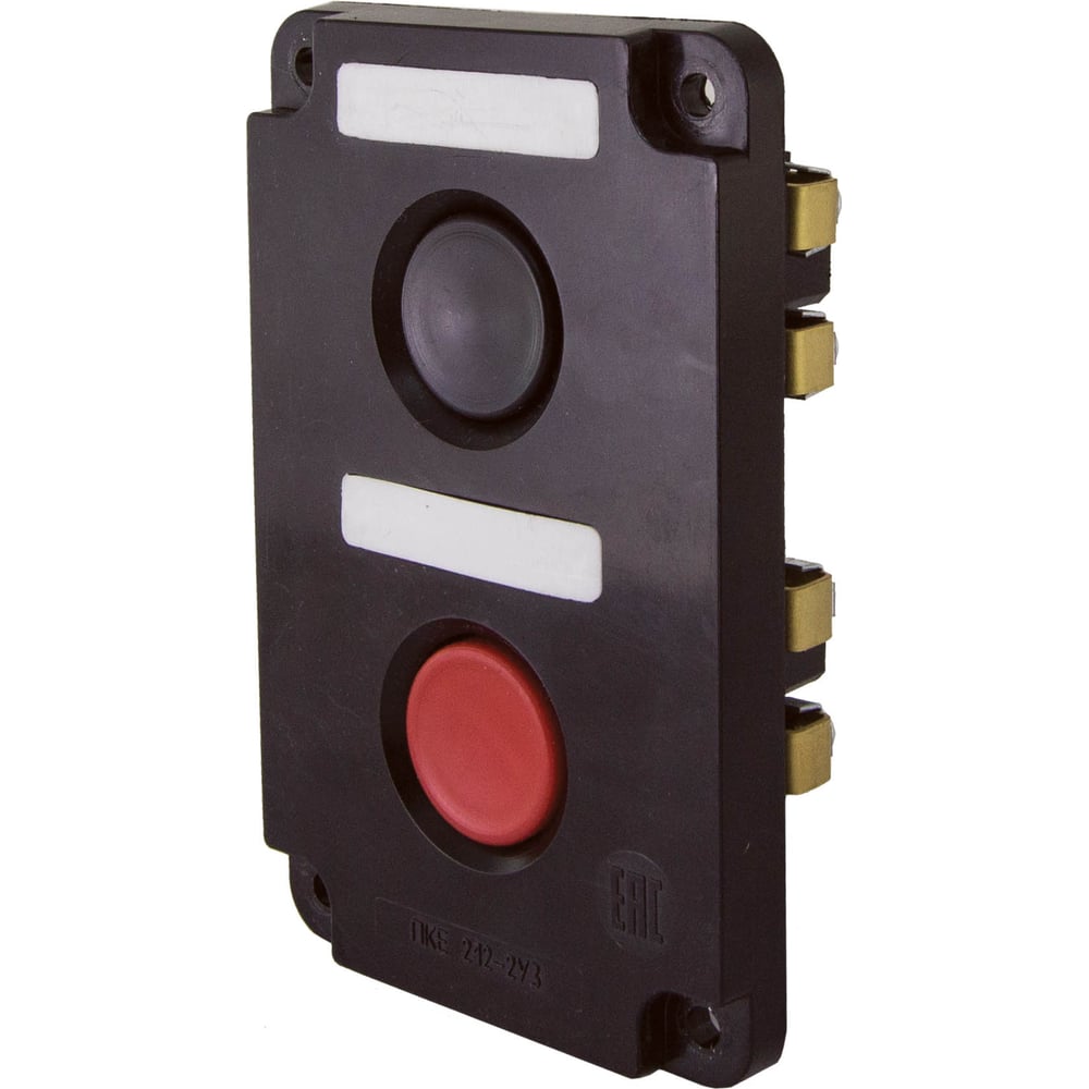 Кнопочный пост ПКЕ TDM 112-2 У3, красная и черная кнопки, IP40 SQ0742 ...