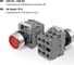 Кнопка с фиксацией TDM ELECTRIC MP2-21R (LED; в сборе; диаметр 22 мм; 1з+1р; 220В; красная) SQ0747-0021 5
