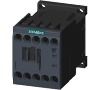Контактор Siemens ac-3, 4 квт, 400vЮ блок-контакты 1но, ac 220v, 50/60 hz, 3TS3010-0AN2