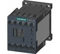 Контактор Siemens 3 ПОЛ AC-3, 4KW/400V, 1NC, AC 400V, 50/60 HZ 3RT20161AV02