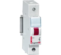 Моноблочный индикатор Legrand 1 лампа - красная - 1 модуль 604078