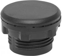 Заглушка для отверcтия 22мм EKF черная упак. (10 шт) PROxima pb-22-black