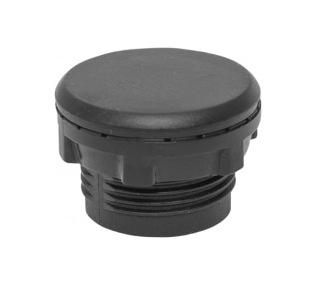 Заглушка для отверcтия 22мм EKF черная упак. (10 шт) PROxima pb-22-black