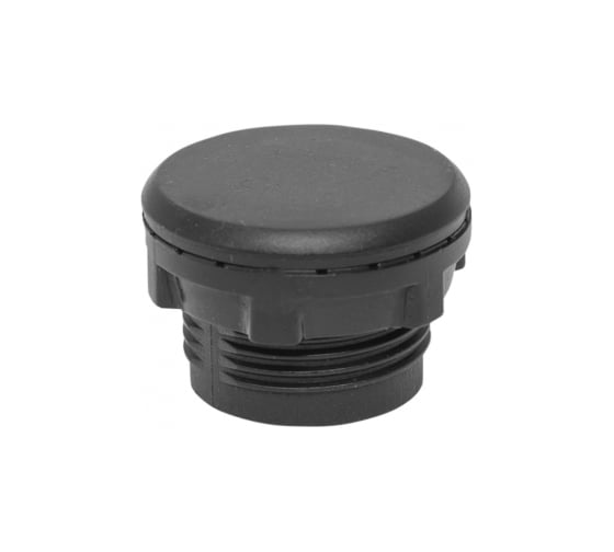Заглушка для отверcтия 22мм EKF черная упак. (10 шт) PROxima pb-22-black