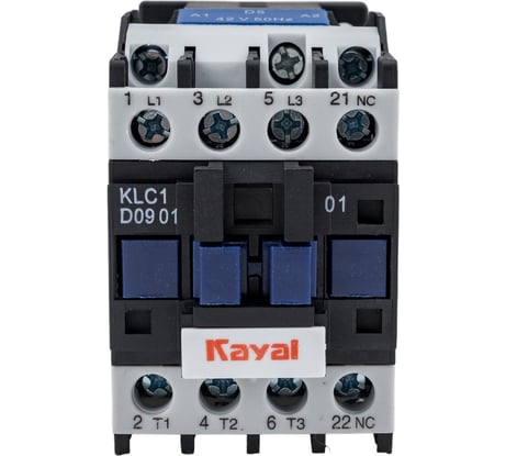 Магнитный пускатель KAYAL Контактор 9A-42AC-Б-УХЛ4 KLC1-D0901 UCD09A042V
