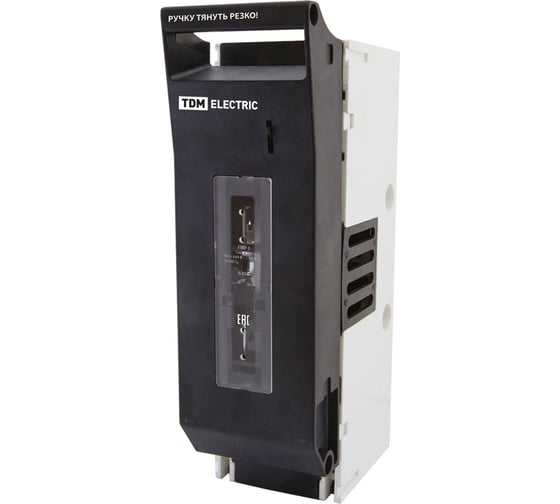 Выключатель-разъединитель TDM ELECTRIC с функцией защиты пвр 3, 1п, 630 a SQ0726-0104