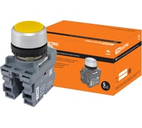 Кнопка TDM ELECTRIC mp1-20y в сборе d22мм 1з+1р желтая SQ0747-0003