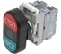 Кнопка TDM ELECTRIC двойная mpd4-11в (зеленая/красная) в сборе d22мм (пуск/стоп) SQ0747-0045 1
