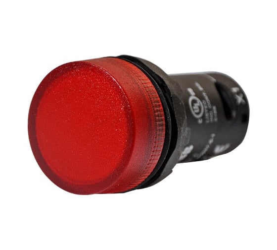 Лампа со встроенным светодиодом CL-523R красная ABB 1SFA619402R5231 1