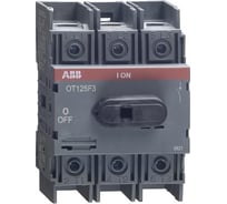 Рубильник ABB 3п OT125 F3 125A 125A AC23 1SCA105033R1001