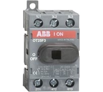 Рубильник ABB 3п OT25 F3 25A 20A AC23 1SCA104857R1001