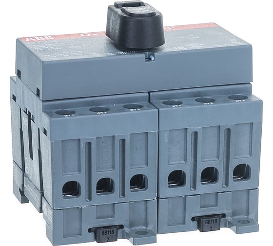 Реверсивный рубильник ABB OT25 F3C 25A 1SCA104863R1001