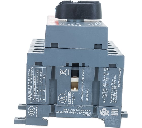 Реверсивный рубильник ABB OT25 F3C 25A 1SCA104863R1001