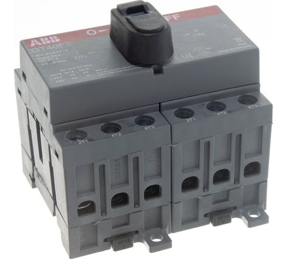 Реверсивный рубильник ABB OT40 F3C 40A 23A AC23 1SCA104913R1001