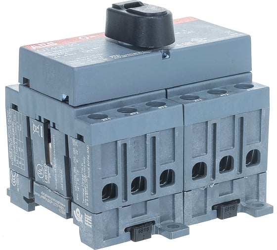 Реверсивный рубильник ABB OT40 F3C 40A 23A AC23 1SCA104913R1001