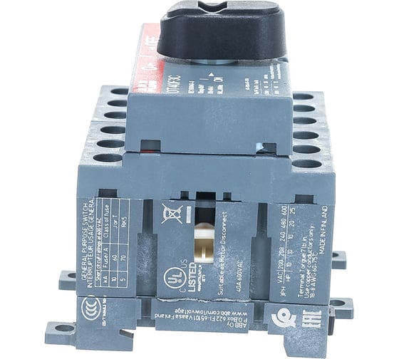 Реверсивный рубильник ABB OT40 F3C 40A 23A AC23 1SCA104913R1001 ...