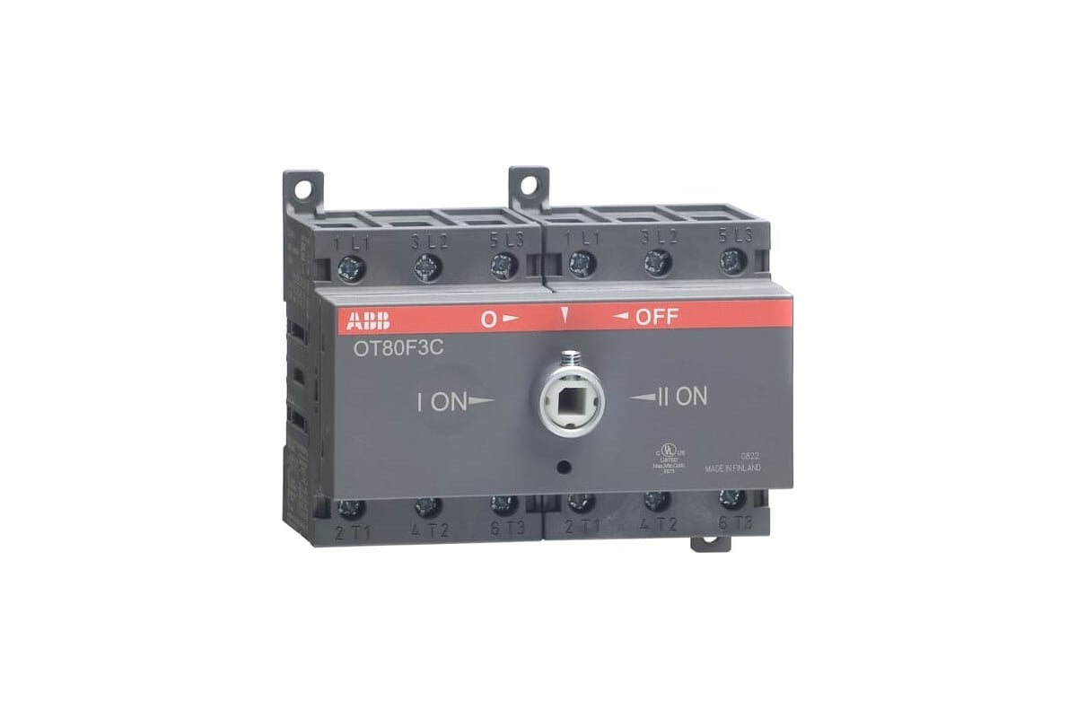Реверсивный рубильник ABB OT80 F3C 80A 75A AC23 1SCA105402R1001 ...