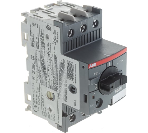 Автоматический выключатель защиты двигателя ABB MS-132-25 50kA 1SAM350000R1014