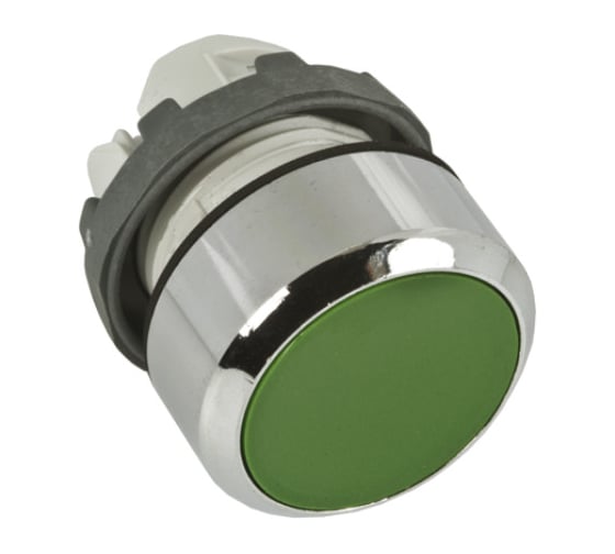 Кнопка без фиксации, с индикацией MP1-21G зеленая ABB 1SFA611100R2102 1