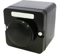 Кнопочный пост ПКЕ-212/1 черный гриб Инженерсервис 58056