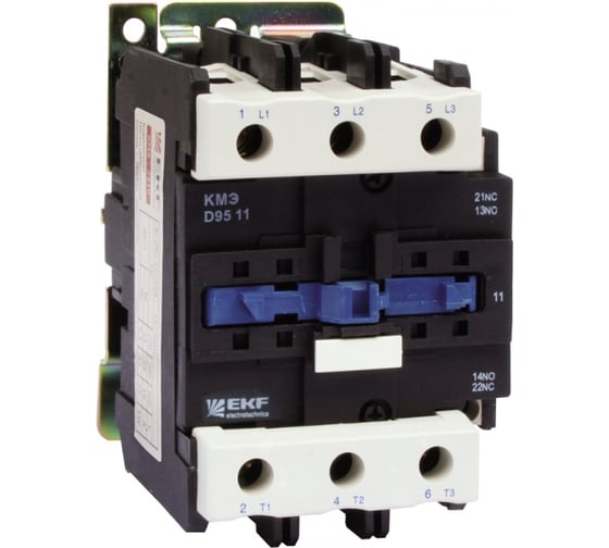 Контактор EKF КМЭ 80А 1НО+1НЗ ctr-s-80-220
