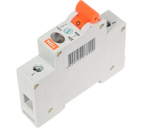 Выключатель нагрузки мини-рубильник TDM ELECTRIC ВН-32 1P 20A SQ0211-0002