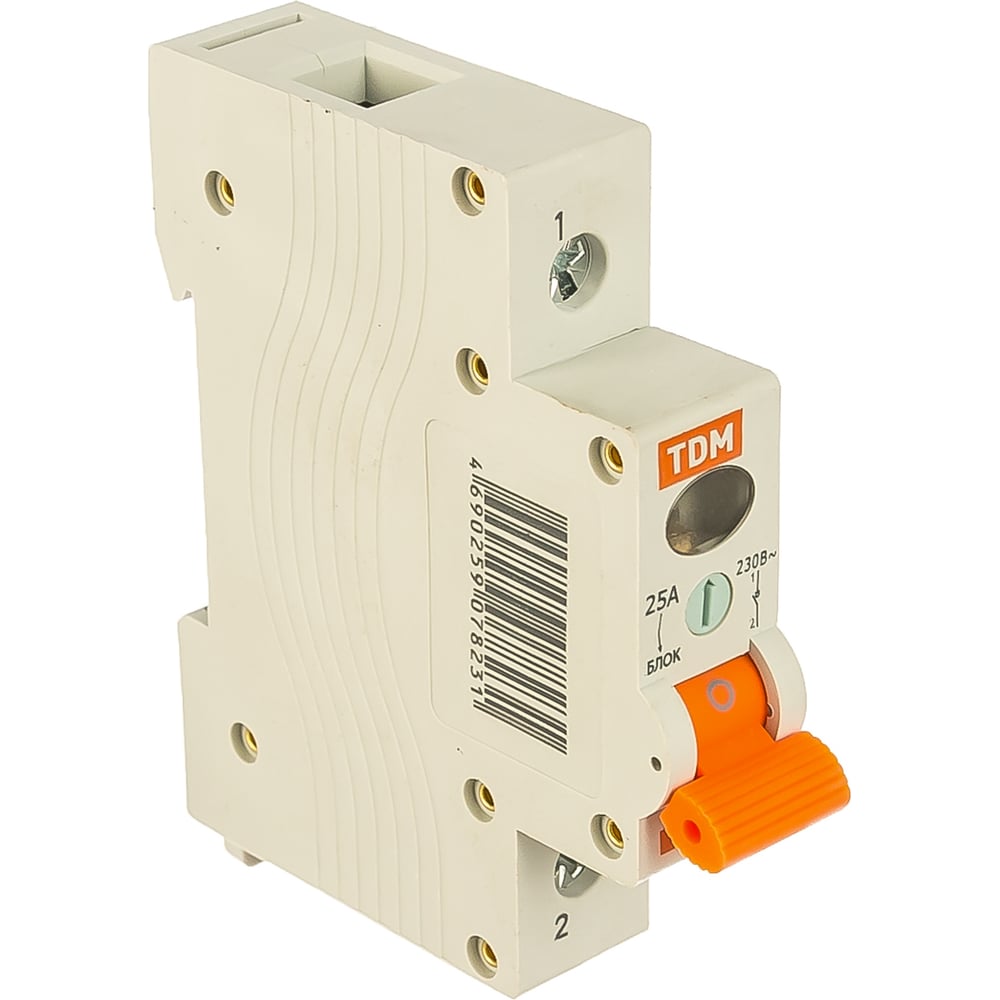 Выключатель нагрузки мини-рубильник TDM ВН-32 1P 25A SQ0211-0003 ...