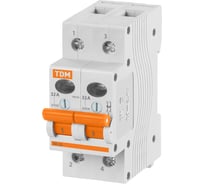 Выключатель нагрузки мини-рубильник TDM ELECTRIC ВН-32 2P 32A SQ0211-0014