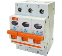 Выключатель нагрузки мини-рубильник TDM ВН-32 3P 32A SQ0211-0024
