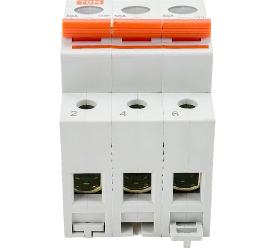 Выключатель нагрузки мини-рубильник TDM ELECTRIC ВН-32 3P 50A SQ0211-0026